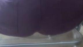 food and object crush - Muffin Mayhem: Goddess Butt Crush on Clear Chair, ass fetish, femdom, crush 1080 smaller