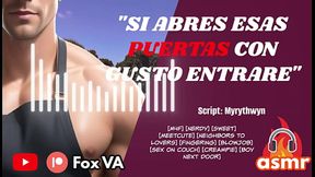 CONOCIENDO A PROFUNIDAD AL VECINO | ASMR ROLEPLAY [AUDIO NSFW]