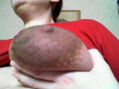 Large Pregnant Areolas