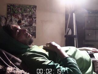 Watching Porn Quarentine Session. Jizz flow #9 Angle 1