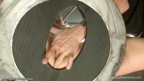 ”Bound blonde rough whipped & screwed”