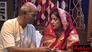 Naughty Hot wife amazing sex with Guru ji! Please fuck me