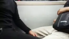 Disfruto mis viajes en el metro saliendo del trabajo