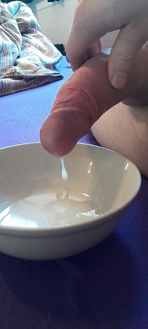 Young Ginger Uncut Dick Ruined Cum Floating