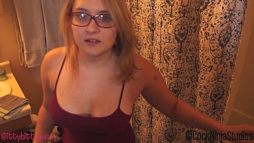 Step Brother Step Sister Blumpkin Bet aka Step Sister Gives Step Brother A Blumpkin - Itty Bitty Pussy