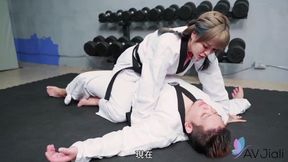 Bad Bad Fucks Her Karate Master in the Dojo