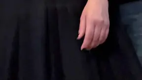 A Strange Perv Cumm in My Panties in the Subway