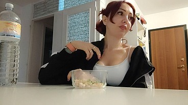 I love to eat shrimp with my hands, and then do big burps, but I'm not rude and I'll be careful to keep my mouth shut