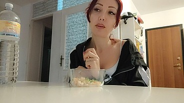 I love to eat shrimp with my hands, and then do big burps, but I'm not rude and I'll be careful to keep my mouth shut