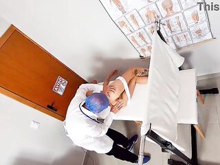 Oh no, Doctor... not in the little darksome gap!!!