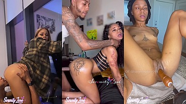 Ebony Squirter EXPLODES – Renity Love Loses Control & Gushes Everywhere