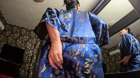A Slutty Geisha Suck Cock and Play with Cum 274