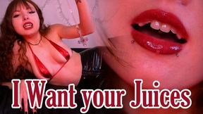 I Want your Juices - JOI, Spit Fetish, Vampire (mobile)