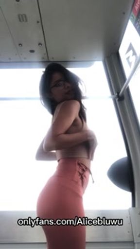 cute brunette latina stripping