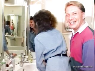 Ben Dover meets housewife Darcy who tries anal