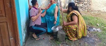 Kiran bhabhi Fucked By Her Owner For Rent In Front Of His Wife