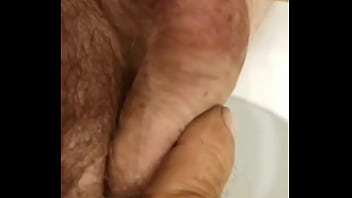 Masturbating in the restroom in KC Missouri.