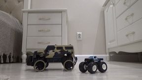 crush toys under you a