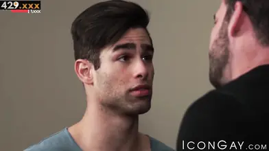 Noah Baxter Fucks Luca Leon's Ass Hard in Raw Anal Sex Action
