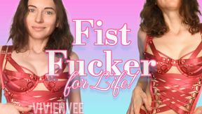 Fist Fucker for Life! A Lingerie Tease and Denial, Fuck your hand with your useless cock for Femdom Princess VivienVee