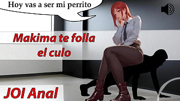 JOI Anal ASMR con Makima. Te follare como un perro. Voz espa&ntilde_ola.