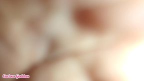 curious goddess - homemade hot wife in a dress without panties sitting with her ass in her husband s face swallowing his cock giving her pussy blowjob cum in mouth kissing with cum part 3