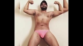 Man Models Speedos on Instagram – Sexy Hairy Arab Guy Shows Off Big Dick