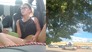 Played w/ pussy before going shopping "caught"