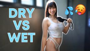 4K Close-up Thin Shirt Transparent Try On with Elixir Elf