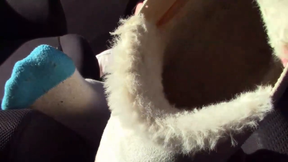 Saint Patrick's Day Driver Foot Fetish