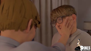 2D &amp; 3D MILF takes BBC in every hole