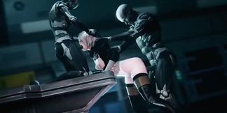 Nier First Anal&#x1F44C; 3D Hentai Orgasm&#x1F4A6; (1)