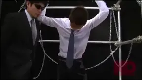 Katsuya Turns Pain Into Pleasure With Two Men In Intense Captive Scene