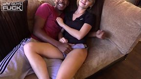 18 YO BBC Teen FUCKS tiny white girl college girl.