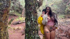 Busty and Curvy Stepmother Sucks Old Man's Cock and Puts It in Her Pussy