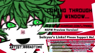 My Hero Academia Villain Deku Comes Through the Window to Fuck You! Art:twitter@bbadtime
