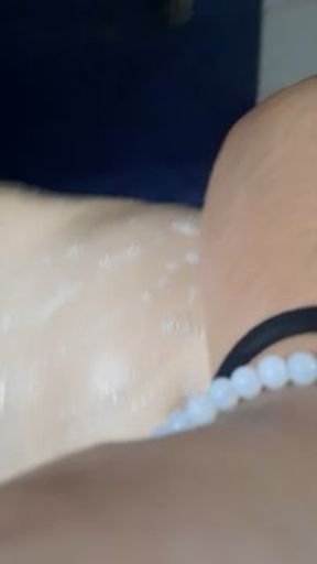 I provoke myself to play in the shower and teach them