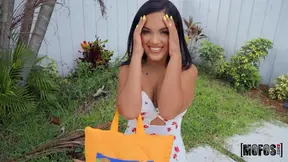 Alina Belle Craves Cock as Stranger Fucks Her Hard During Seductive Ride Home