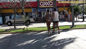 Big ass gold miner agreed to have sex with a stranger.