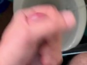 Let’s say “quick” wank to the toilet when your balls are too full :) 42...