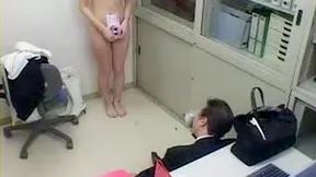 Asian Thief Caught Stealing – Into Steamy Public Sexting Punishment