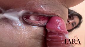 Sexy latina is creampied