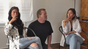 Olga and Natasha are smoking wmv