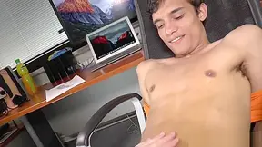 Handjob In The Office