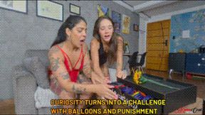 CURIOSITY TURNS INTO A CHALLANGE WITH BALLOONS AND PUNISHMENT - BEA CORREA - FULL VERSION - NEW APRIL 2026