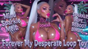 Mind Sparkle Melt: SPARKLE WIPE… REBOOT BIMBO… Forever My Desperate Loop Toy