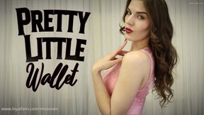 Pretty Little Wallet || Brat Goddess Findom Wallet Rinse