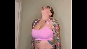 Military slut Lola Maverick loses bet topless jumping jacks humiliation