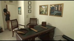 Freakaholics: pretty ebony got smacked by a black cock