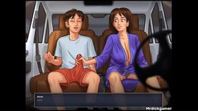 Summertime Saga Stepmom Dabbie Gets a Big While Cock